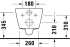 Унитаз подвесной Duravit D-Neo Rimless 45770900A1 с микролифтом