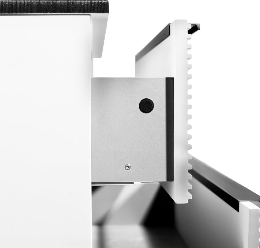 Тумба с раковиной Runo Орлеан 70 белая матовая, черная, раковина Lavello 50