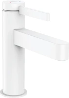 Смеситель для раковины Hansgrohe Finoris 100 76010700 матовый белый Смеситель для раковины Hansgrohe Finoris 100 76010700 матовый белый