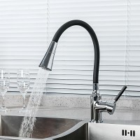 Смеситель для кухни Frap H44 F4044 черный, хром