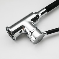 Смеситель для кухни Frap H44 F4044 черный, хром