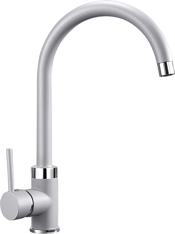 Смеситель для кухни Granula 2125, алюминиум