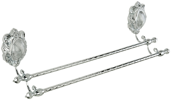 Полотенцедержатель Migliore Cleopatra 16672 двойной, хром