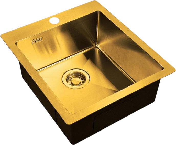 Комплект Мойка Zorg Light + Смеситель Inox SZR-7039 BRONZE бронза