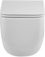 Унитаз подвесной BelBagno Luce BB076CH-TOR/SC безободковый, глянцевый белый, сиденье soft close