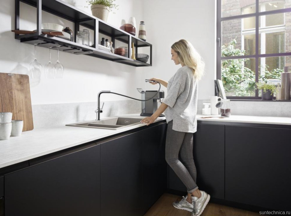 Смеситель для кухни Hansgrohe Talis M54 72808000 хром