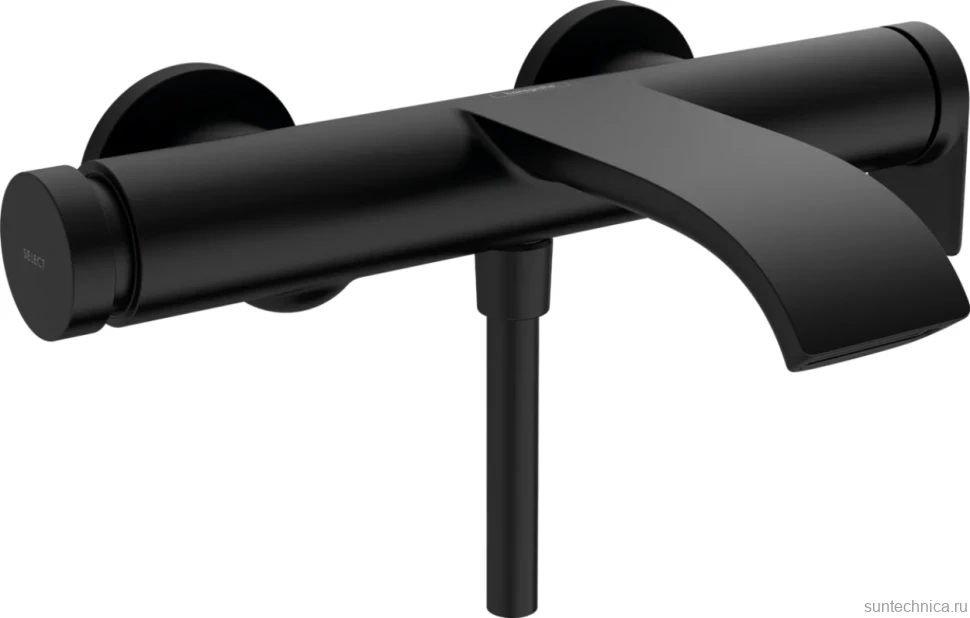 Смеситель для ванны с душем Hansgrohe Vivenis 75420670 матовый черный