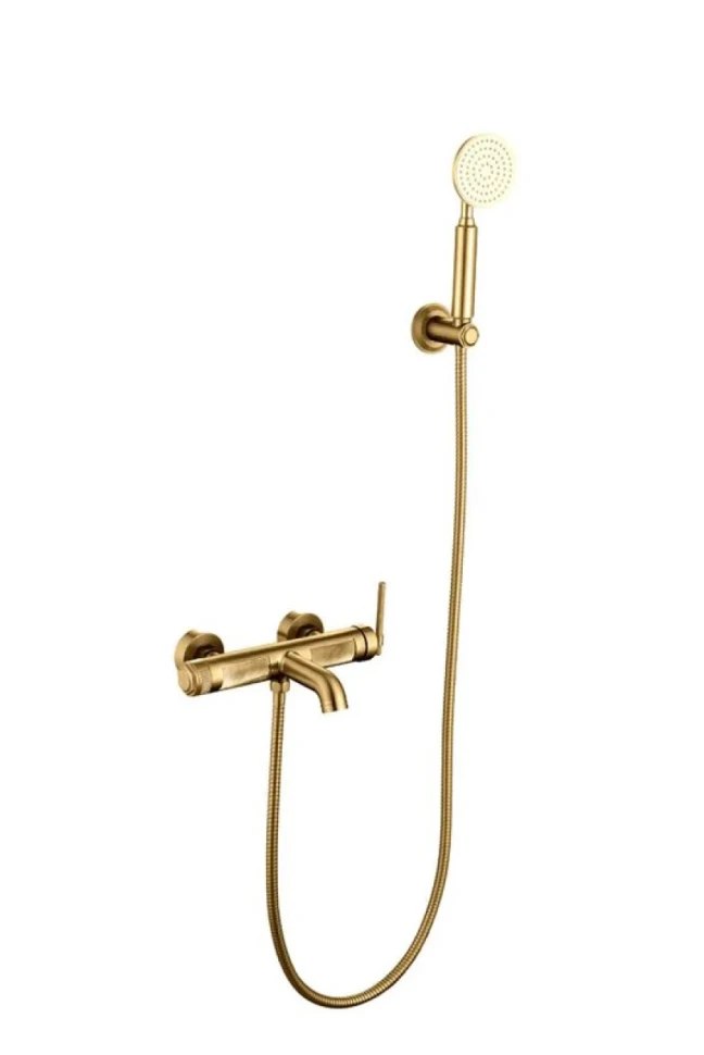 Смеситель для ванны с душем Boheme Eterna 173-BR bronze