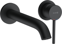 Смеситель для раковины Kludi Bozz 382453976 С ВНУТРЕННЕЙ ЧАСТЬЮ матовый черный