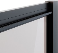 Душевой уголок Ambassador Forsa 17021218AB-110AB 120х110 см, профиль черный, стекло прозрачное