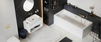 Смеситель для раковины Excellent Pi AREX.1214GL С ВНУТРЕННЕЙ ЧАСТЬЮ