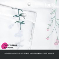 Штора для ванной IDDIS Base BF02P18i11 180х200, цветы