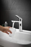Смеситель для раковины BELZ B10533 хром