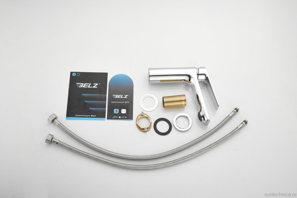 Смеситель для раковины BELZ B10533 хром