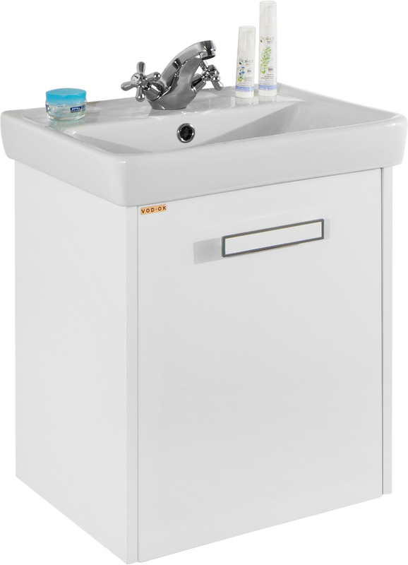 Тумба под раковину Vod-Ok Мона 50 белая