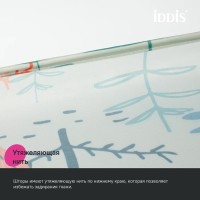 Штора для ванной IDDIS Base BA04P18i11 180х200, зеленая