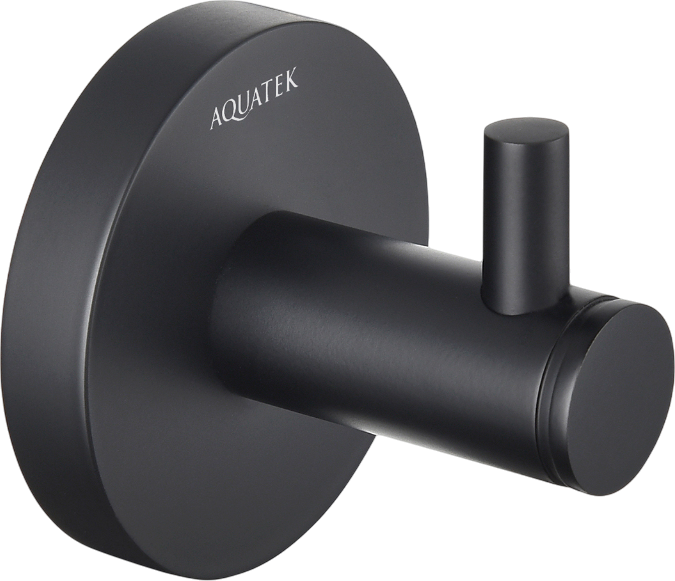 Крючок AQUATEK Европа AQ4101MB матовый черный