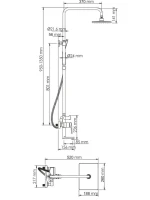 Душевая стойка Wasserkraft Aisch A15501 Душевая стойка Wasserkraft Aisch A15501