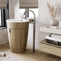 Напольный смеситель для раковины Wasserkraft Main 4153 С ВНУТРЕННЕЙ ЧАСТЬЮ, хром