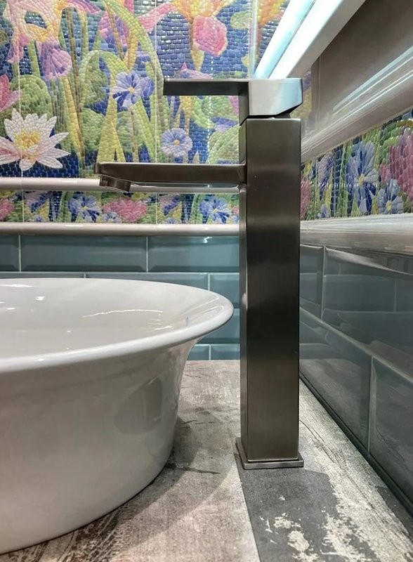 Смеситель для раковины Fashun A51202 сатин