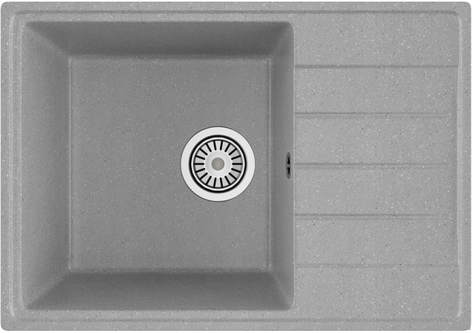 Мойка кухонная Domaci Палермо PR-600-003 серая