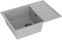 Мойка кухонная Domaci Палермо PR-600-003 серая Мойка кухонная Domaci Палермо PR-600-003 серая