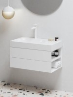 Тумба под раковину без столешницы Ravak Lite SD 80 R глянцевая белая Тумба под раковину без столешницы Ravak Lite SD 80 R глянцевая белая