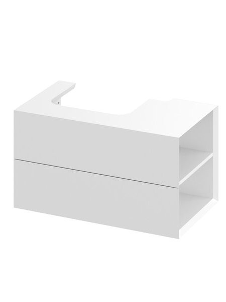 Тумба под раковину без столешницы Ravak Lite SD 80 R глянцевая белая