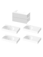 Тумба под раковину без столешницы Ravak Lite SD 80 R глянцевая белая Тумба под раковину без столешницы Ravak Lite SD 80 R глянцевая белая