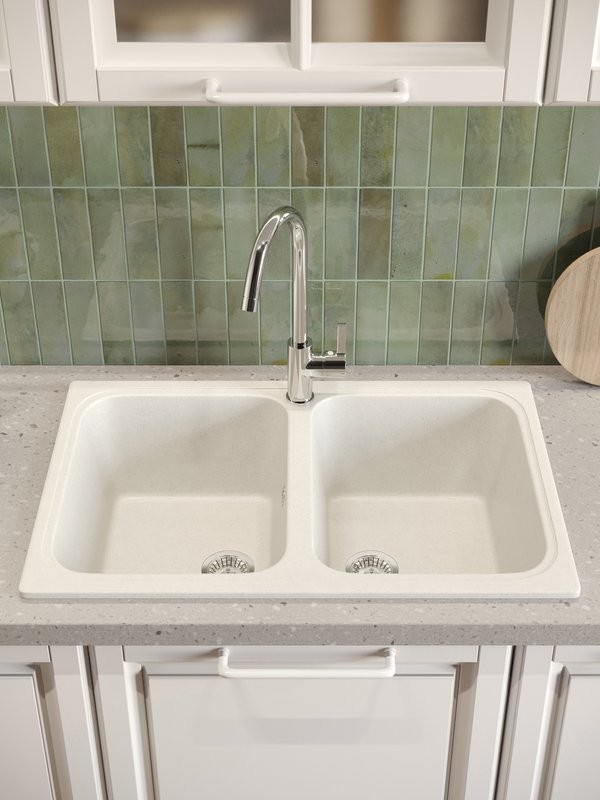 Мойка кухонная Domaci Болонья М-20-001 белая