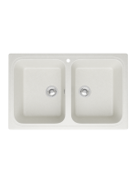 Мойка кухонная Domaci Болонья М-20-001 белая