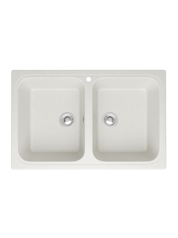 Мойка кухонная Domaci Болонья М-20-001 белая