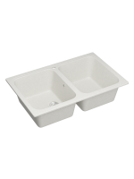 Мойка кухонная Domaci Болонья М-20-001 белая