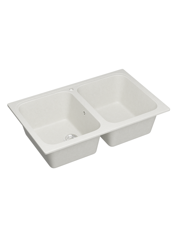 Мойка кухонная Domaci Болонья М-20-001 белая