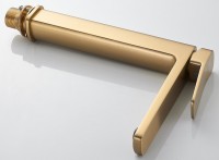 Смеситель для раковины Shevanik S9911G золотой сатин