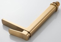 Смеситель для раковины Shevanik S9911G золотой сатин