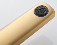 Смеситель для раковины Shevanik S9911G золотой сатин