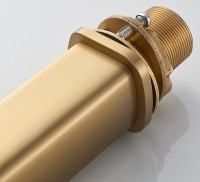 Смеситель для раковины Shevanik S9911G золотой сатин