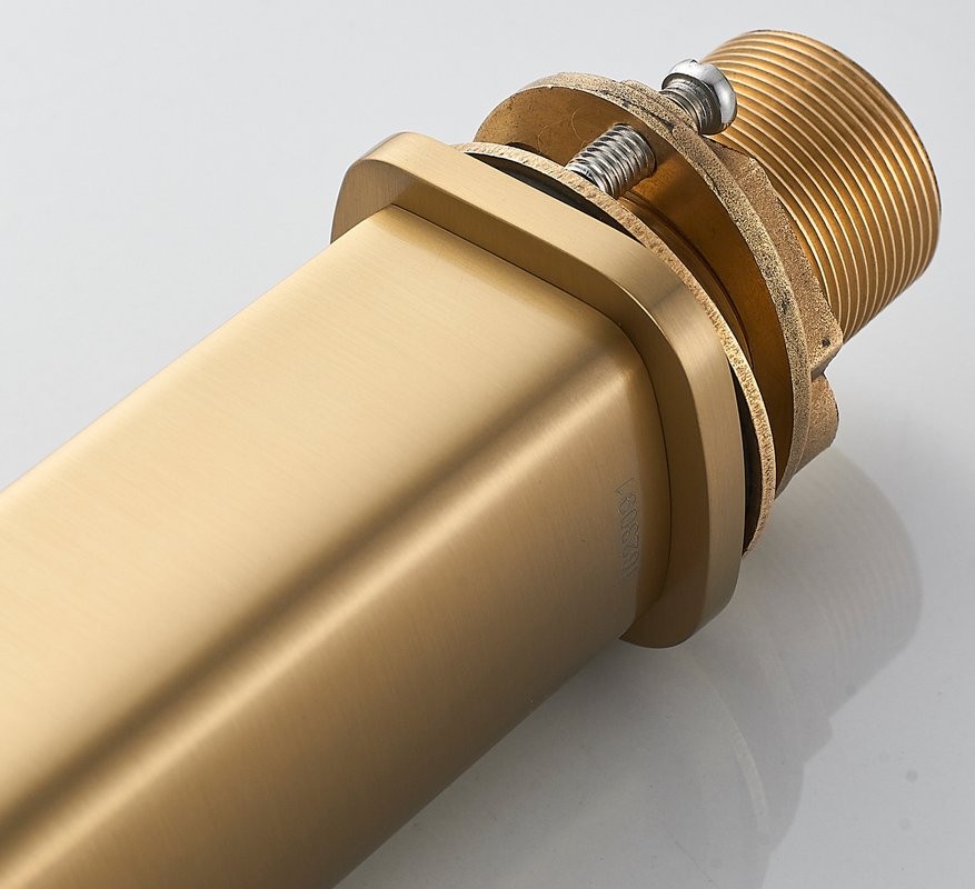 Смеситель для раковины Shevanik S9911G золотой сатин