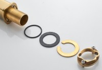 Смеситель для раковины Shevanik S9911G золотой сатин