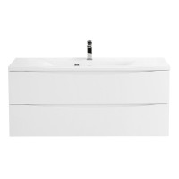 Тумба под раковину без столешницы BelBagno Marino 110 bianco lucido