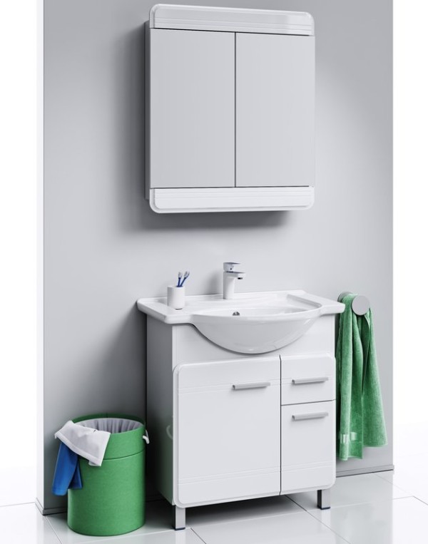 Мебель для ванной комнаты Aqwella Корсика 75