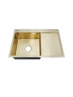 Мойка кухонная РМС MRK-7851G L золотая