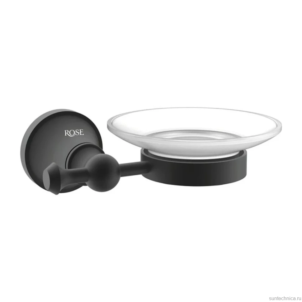 Мыльница Rose RG19H RG1903H черный