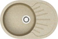 Мойка кухонная AZARIO Flora 00079915 песочная