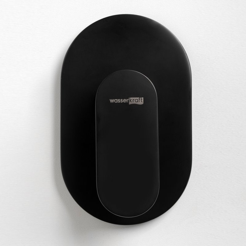 Смеситель для раковины Wasserkraft Elbe 7400 A74543 С ВНУТРЕННЕЙ ЧАСТЬЮ, черный