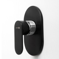 Смеситель для раковины Wasserkraft Elbe 7400 A74543 С ВНУТРЕННЕЙ ЧАСТЬЮ, черный