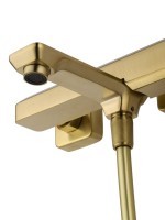 Смеситель для ванны с душем Wonzon & Woghand Diamond WW-88639011-BG брашированное золото Смеситель для ванны с душем Wonzon & Woghand Diamond WW-88639011-BG брашированное золото