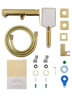 Смеситель для ванны с душем Wonzon & Woghand Diamond WW-88639011-BG брашированное золото Смеситель для ванны с душем Wonzon & Woghand Diamond WW-88639011-BG брашированное золото