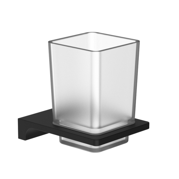 Стакан Wonzon & Woghand WW-9121-BL черный матовый